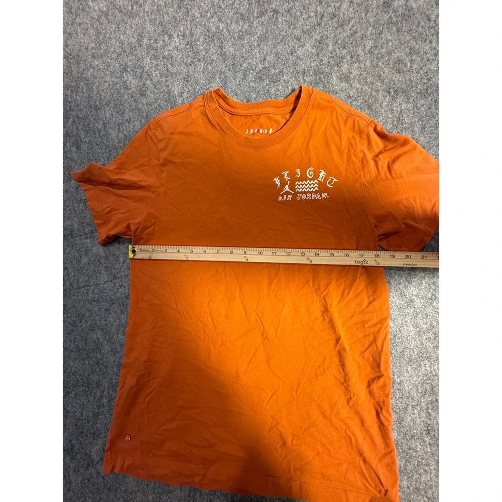 Jordan Artist Series Flight‎ Graphic Tee Orange Mens Medium DX9559-812